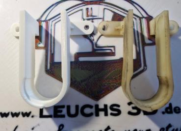Zündapp KS 80 Sport & Super Ketten Gleitstück 537-14.119 TPU weiß